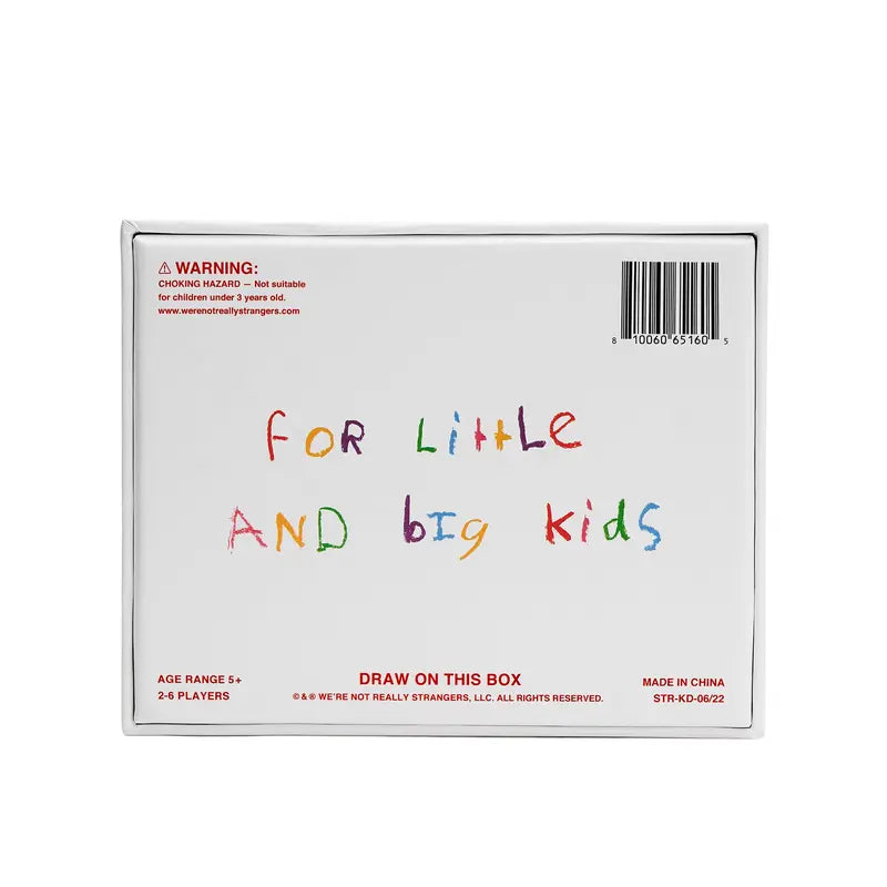 Kaiwatoy®We're Not Really Strangers Kids Edition - 150 Conversation & Activity Cards for Kids, Adults, & Teens