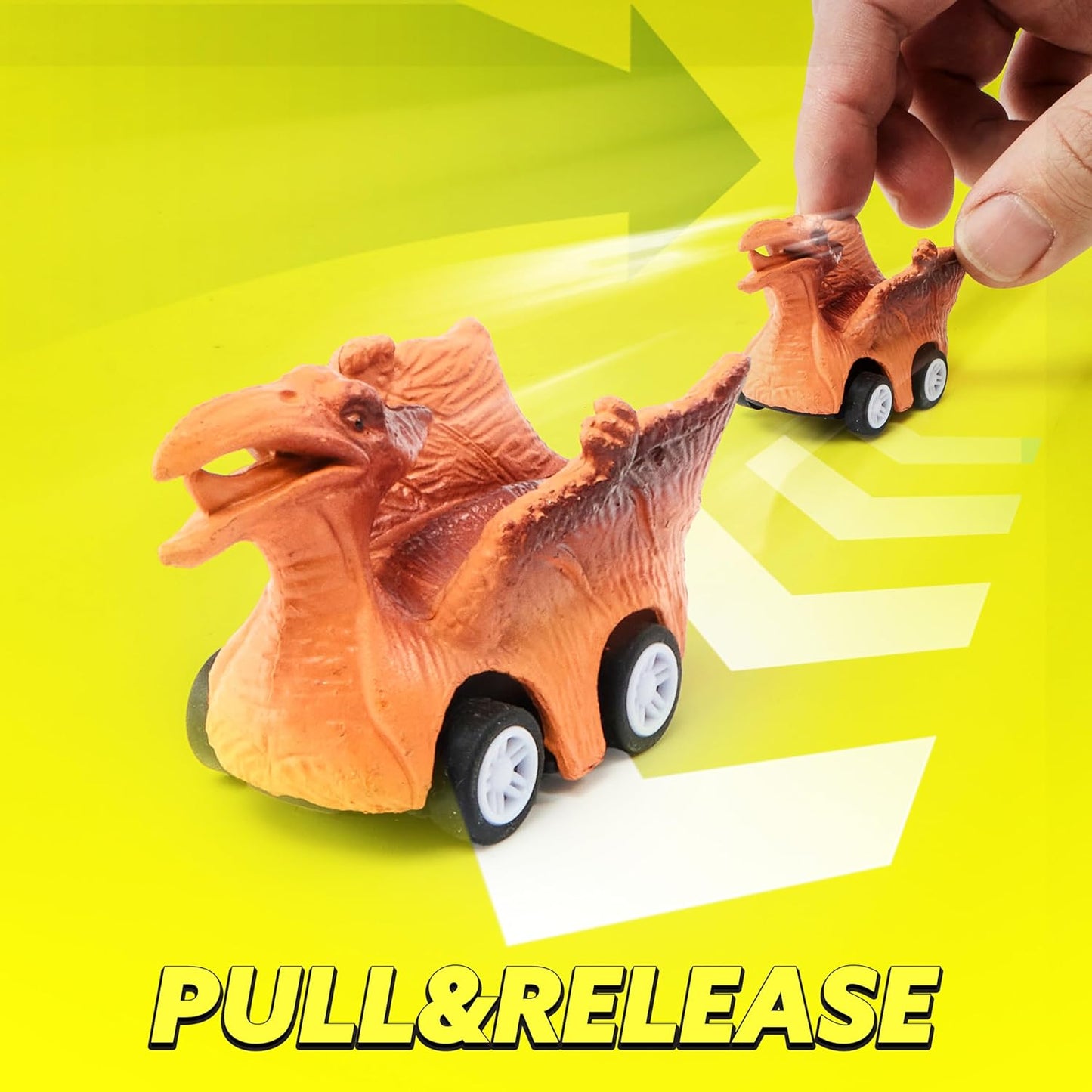 Kaiwatoy®13 in 1 Dinosaur Toys for Kids 3-5, Dinosaur Truck with 12 Pull Back Cars, Birthday Gifts Toys for 3 4 5+ Year Old Boy