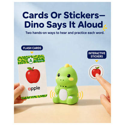 Kaiwatoy® Sprechender Dinosaurier — Interaktive Lernkarten