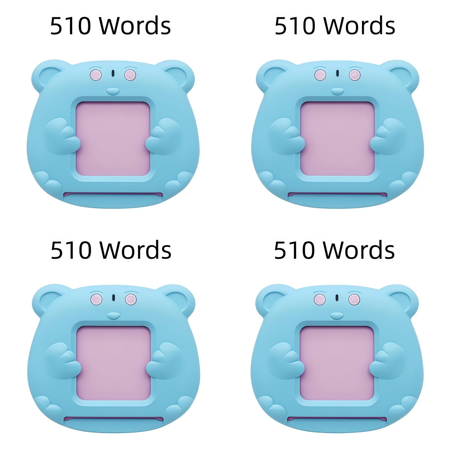 224/510 Words Bilingual Talking Flash Cards – English & Spanish | Autism Sensory Speech Therapy Toys for Toddlers 3-8 | Educational Gift