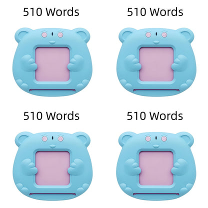 224/510 Words Bilingual Talking Flash Cards – English & Spanish | Autism Sensory Speech Therapy Toys for Toddlers 3-8 | Educational Gift