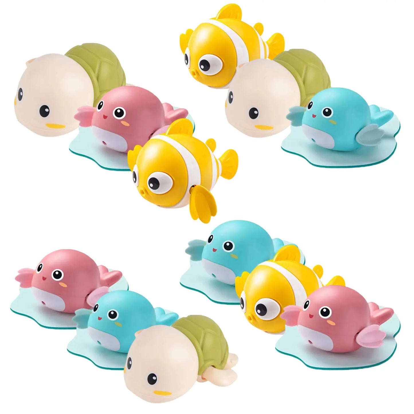 Kaiwatoy®Bath Toys for Toddlers, Cute Swimming Turtle Bath Toys for  Boy Girl Gifts, Water Pool Toys for Baby Toddler Toys, Wind-up Infant Bathtub Toys