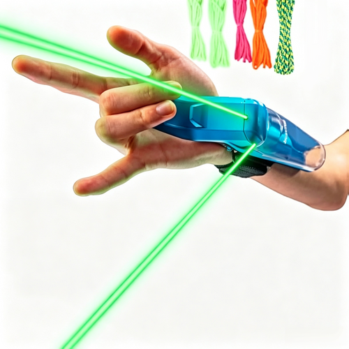 Kaiwatoy® Spider-Man Fluorescent Spring-Loaded Rope Toy | Superhero Network Shooting Action