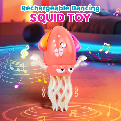 Electric Crawling & Dancing Octopus - Squid Toy