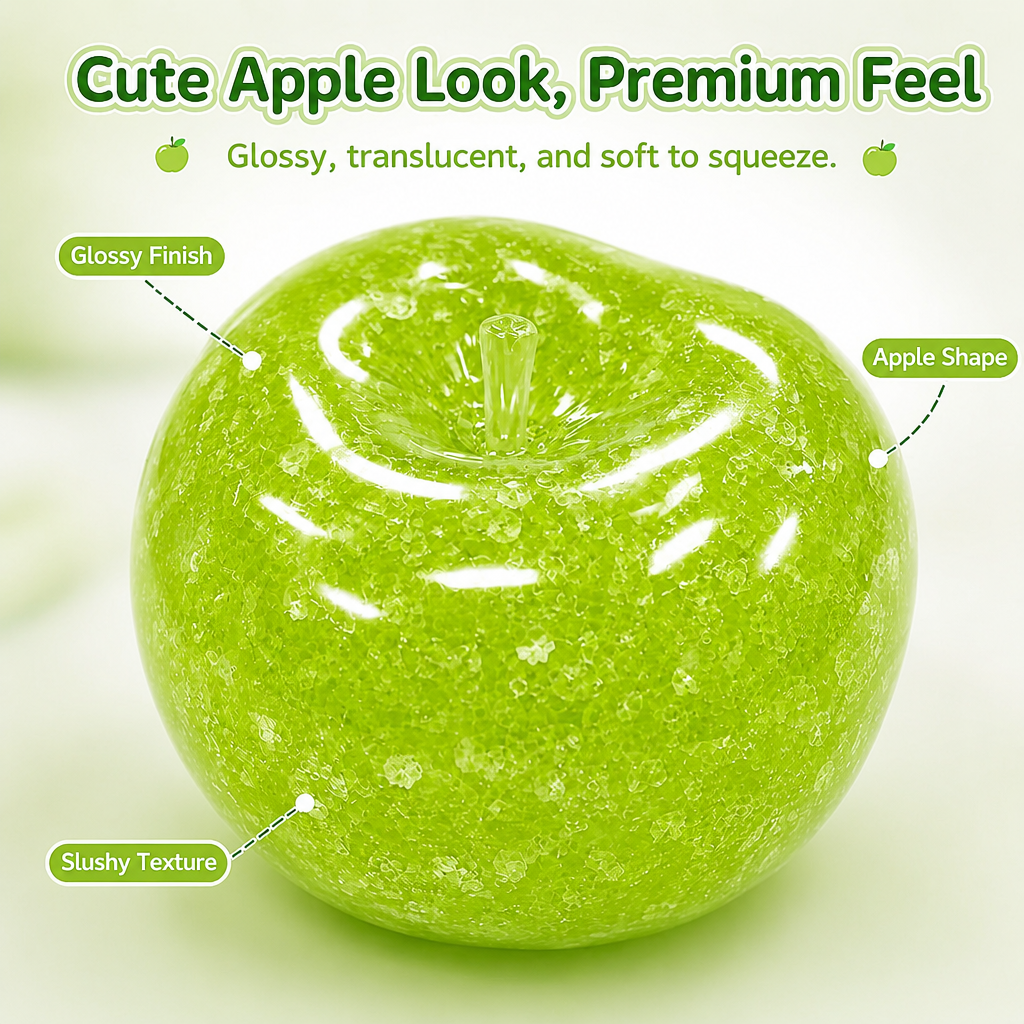 🍏 Squeeze This Apple To Melt All Your Stress Away!