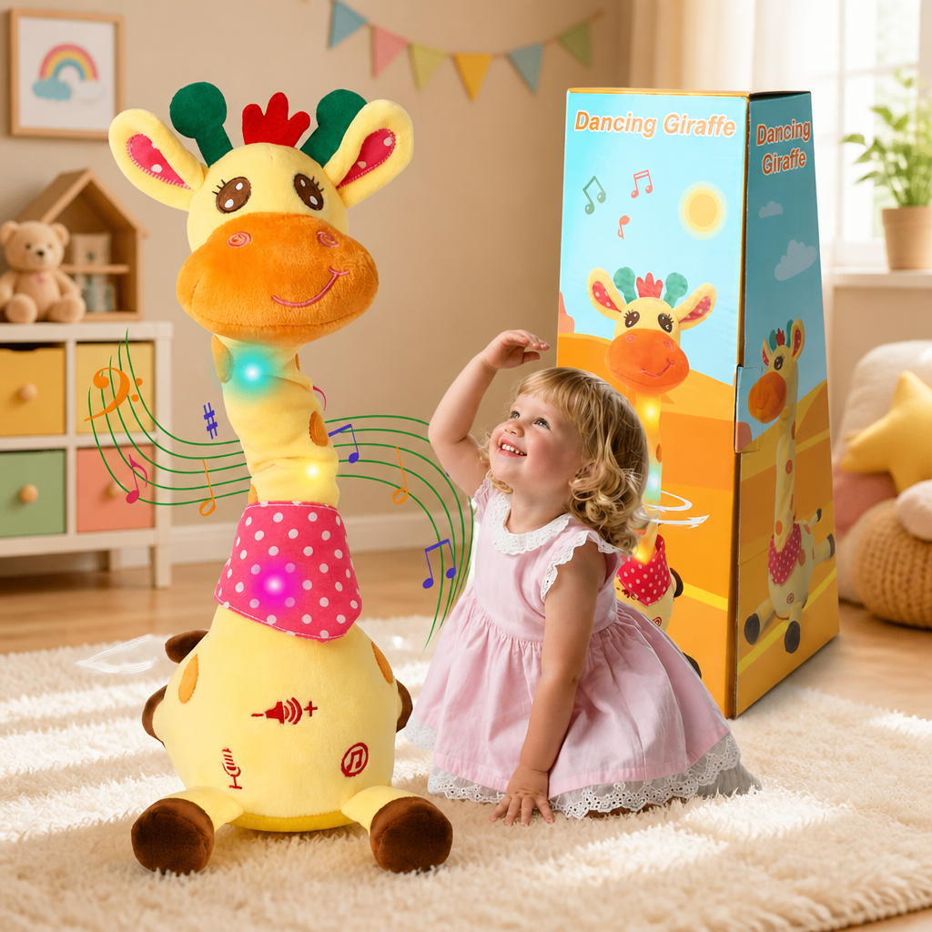 🦒 Interactive Singing Giraffe Plush Keeps Toddlers Entertained For Hours
