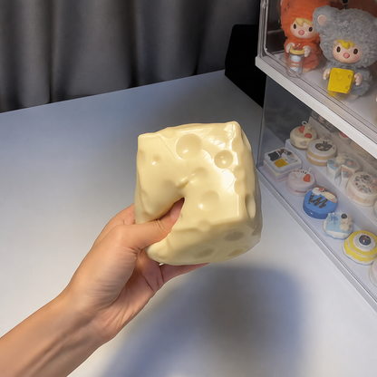 Kaiwatoy® Jumbo Cheese Block Handmade Ball-Squishy toy