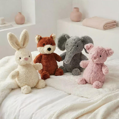 Kaiwatoy®Penguin Plush Toys, Rabbit Plush Toys, Fox Plush Toys, Elephant Comfort Blankets