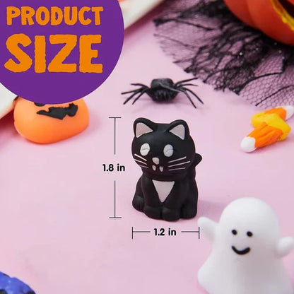 48 Stück Halloween Mochi Squishy Spielzeug als Geschenk für Kinder