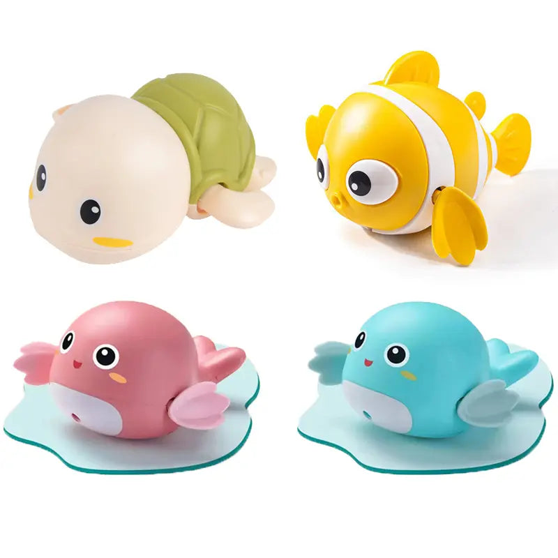 Kaiwatoy®Bath Toys for Toddlers, Cute Swimming Turtle Bath Toys for  Boy Girl Gifts, Water Pool Toys for Baby Toddler Toys, Wind-up Infant Bathtub Toys