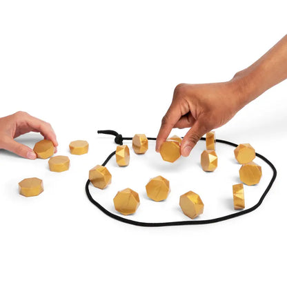 Kaiwatoy®Spannendes Magnetspiel für den Familienabend, toller Spielspaß für Kinder, inklusive 1 Seil, 20 Magneten und Anleitung