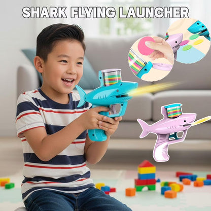 Kaiwatoy®Foam Disc Shooter, Foam Disc Launcher, Summer Activities, and Party Favors for Ages 6-12