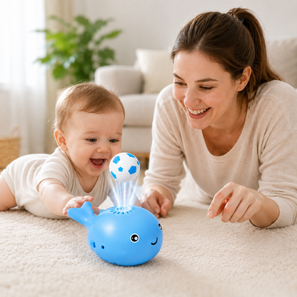 🔥 LIMITED TIME 50% OFF ⏰ | Floating Whale Sensory Ball –  Screen-Free Focus Training for Babies 6mo+