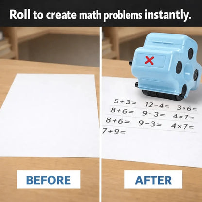 Kaiwatoy® 4-in-1 Mathe-Stempelroller