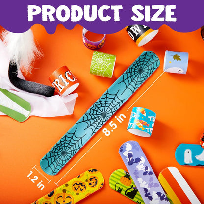 🎁 FREE Today Only!  1 Halloween Slap Bracelet (Random Design) – $0.00