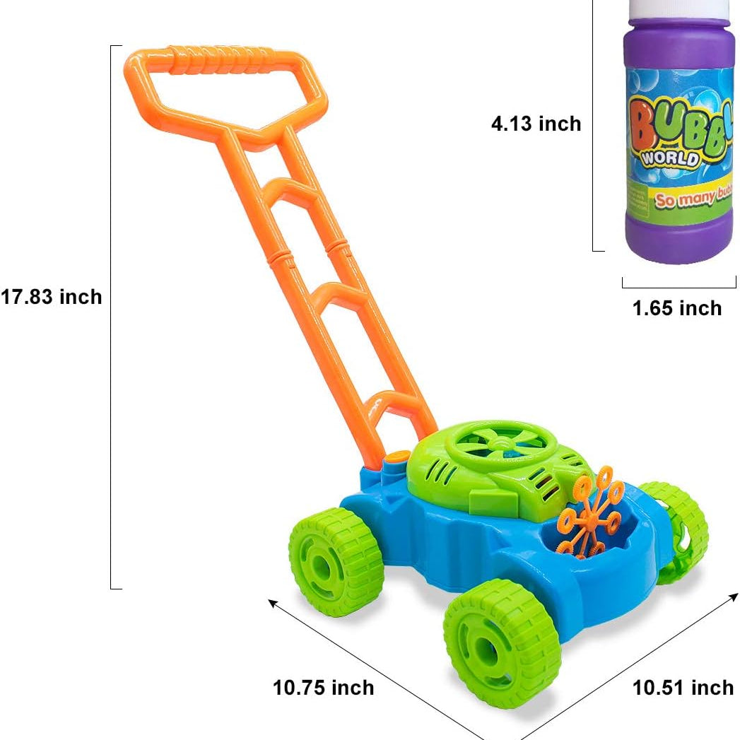 Bubble Lawn Mower Toddler Toys, Bubble Machine Outdoor Garden Toys | Toddler Outdoor Toys