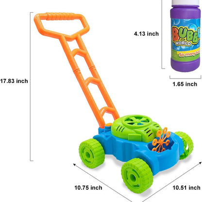 Bubble Lawn Mower Toddler Toys, Bubble Machine Outdoor Garden Toys | Toddler Outdoor Toys