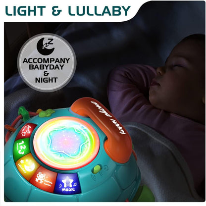 Baby Toys 6 to 12 Months, Musical Turtle Crawling Infant Toys, Early Learning Educational Toy with Light & Sound, Christmas Birthday Gifts for Boy Girl  0-1 Year Old