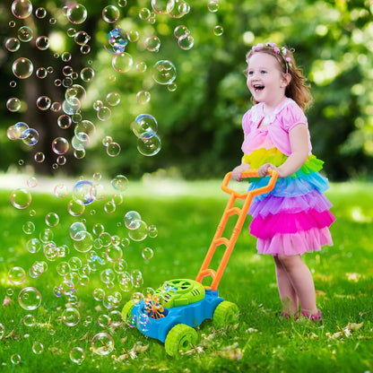 Bubble Lawn Mower Toddler Toys, Bubble Machine Outdoor Garden Toys | Toddler Outdoor Toys