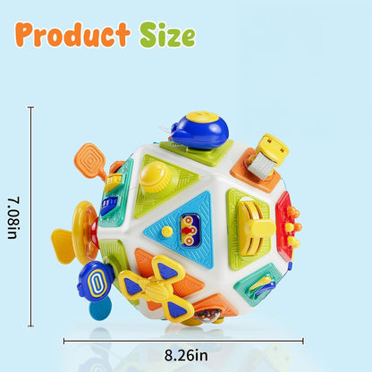 22-in-1 Montessori Busy Cube for 1 Year Old, Baby Activity Cube Toys 6-12