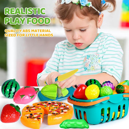 Kaiwatoy® Children's Kitchen Cutting Game Toy, a toy for children to pretend to cook