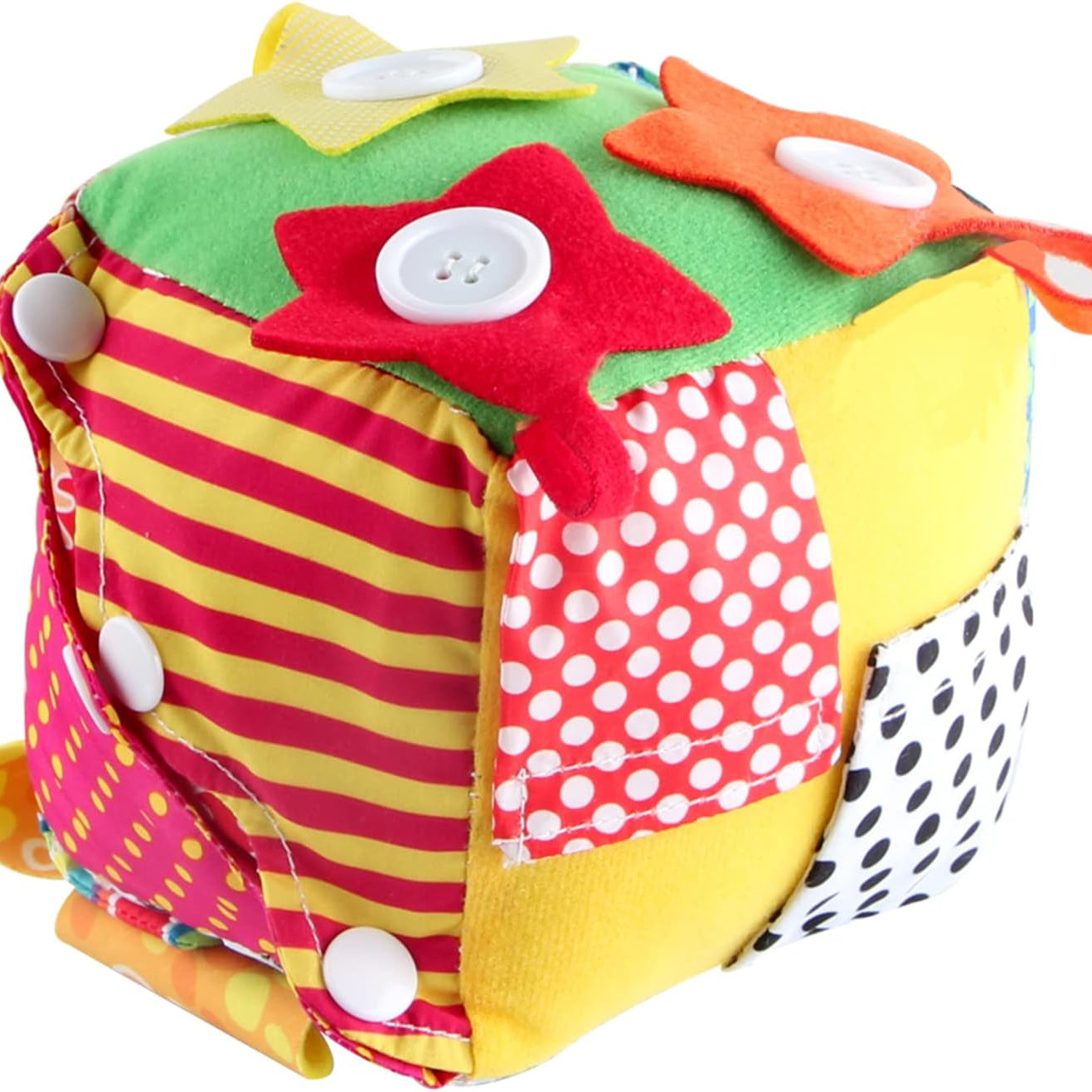 Kaiwatoy® Cubic Activity Learning Toy|  Hands-On Sensory Exploration for Car Airplane Travel