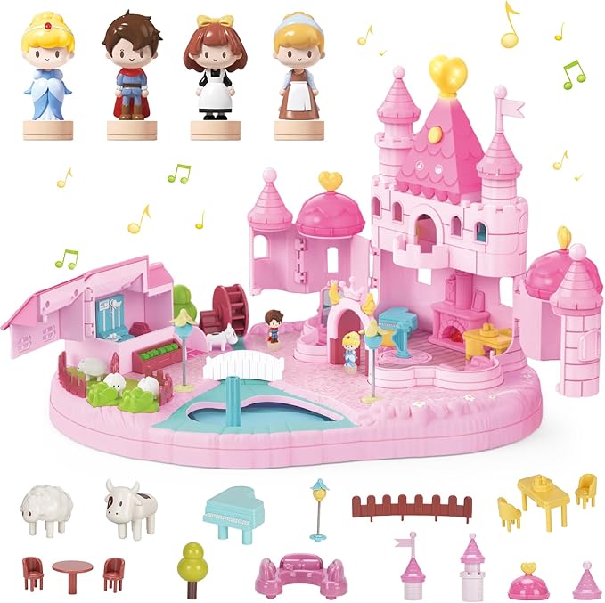 Kaiwatoy®Princess Castle（Pink）Ages 5+