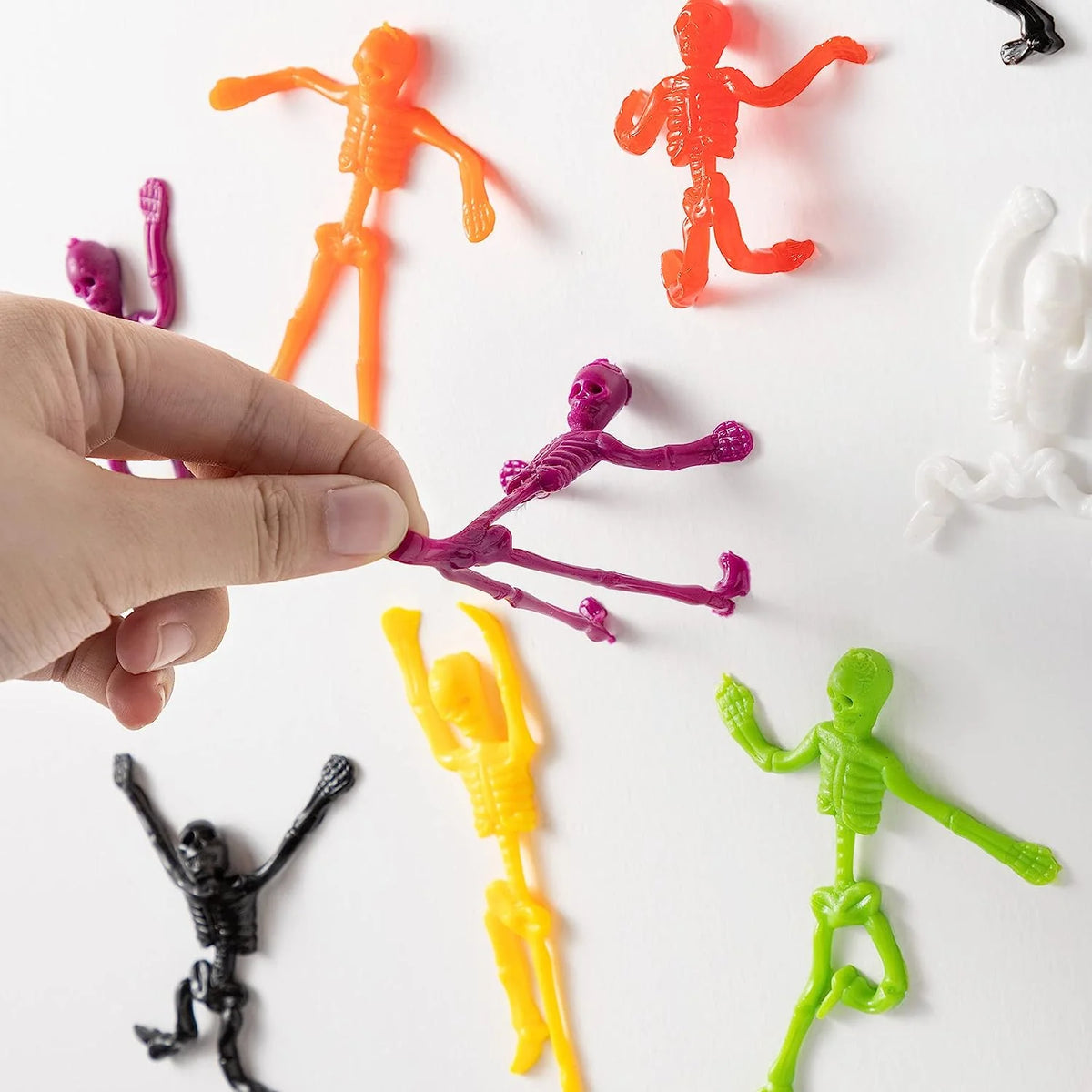 Halloween Stretchy Skeletons 108 Pcs