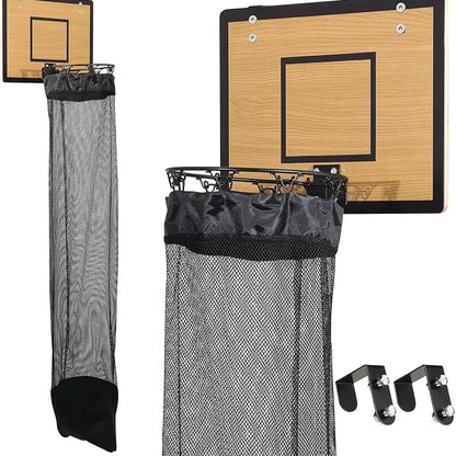 Over-the-Door Basketball Laundry Hoop,Basketball Hoop Laundry Hamper(Installation without drilling)