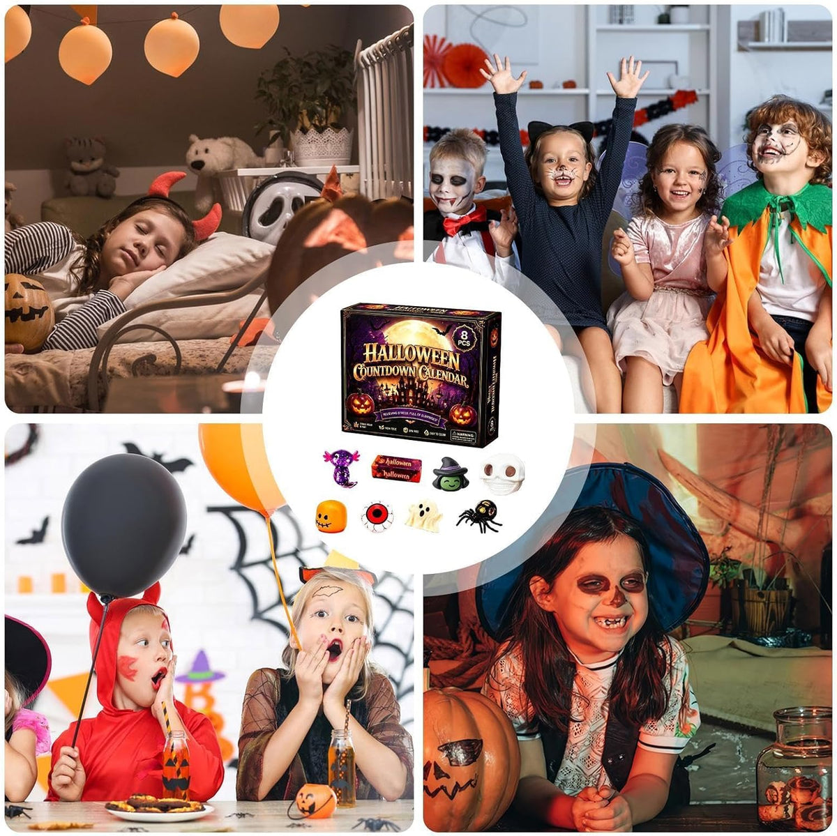 Halloween Squishy Fun Box | Spooky Sensory Fidget Stress Relief Toys