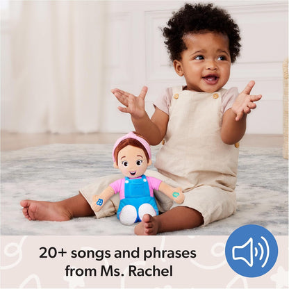 Ms. Rachel Speak & Sing Doll,  Interactive Toy with Sounds |  Encourages Speech, Volume Control, Toddler Toys