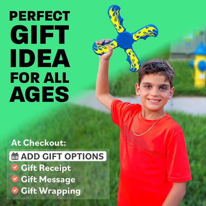 Kaiwatoy®Boomerang for Kids - Toys For Ages 8-13 Boys & Girls - Fun & Easy To Use - Easter Basket Stuffers for Kids 6 7 8 9 10 + Year Old Boy Gifts - Best Easter Gifts & Summer Birthday Gift Ideas for All Ages