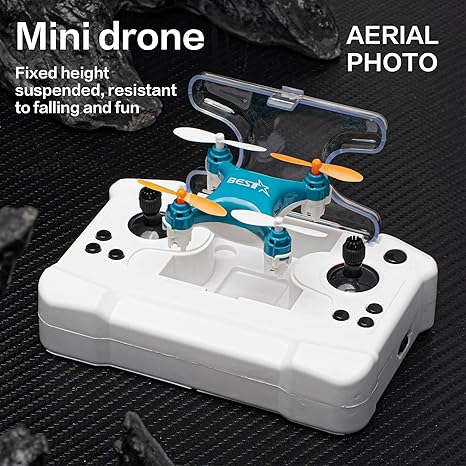 Kaiwatoy®Mini Remote Control Aircraft New Children's Toy Micro Aircraft Fixed Height Quadcopter Electronic Gadget