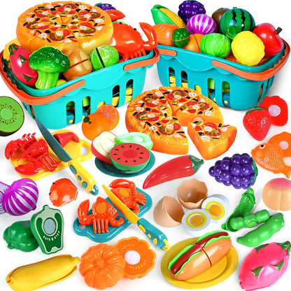 Kaiwatoy® Children's Kitchen Cutting Game Toy, a toy for children to pretend to cook