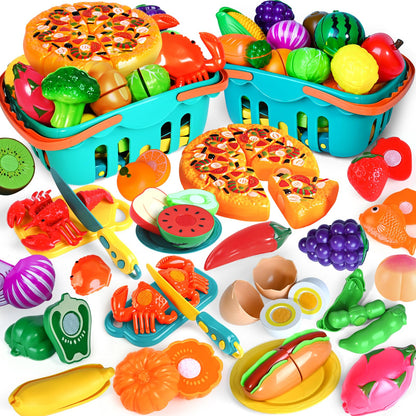 Kaiwatoy® Children's Kitchen Cutting Game Toy, a toy for children to pretend to cook