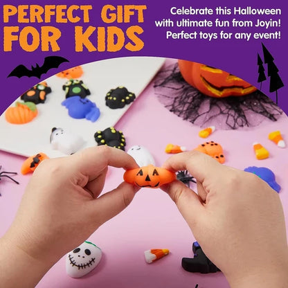 48 Stück Halloween Mochi Squishy Spielzeug als Geschenk für Kinder