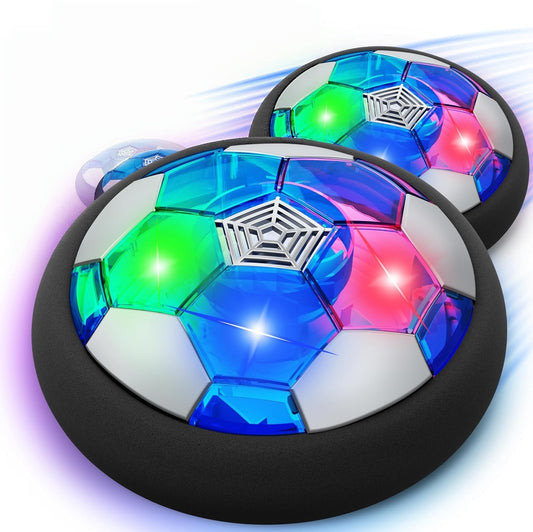 LED Hover Soccer Ball Boy Toys, Light-Up Soccer Ball | Indoor Toy Games, Boy Toys for Age 3-10 Years Old
