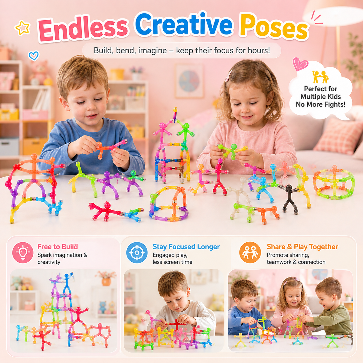 🧲 Magnetpuppen | Mamas Retter – Endlich 2 Stunden ruhige Entspannung