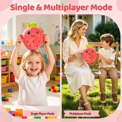 kaiwatoy Interactive Musical Plush Toy Set - Fruit & Vegetable Series(Batteries included)