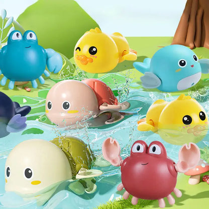 Kaiwatoy®Bath Toys for Toddlers, Cute Swimming Turtle Bath Toys for  Boy Girl Gifts, Water Pool Toys for Baby Toddler Toys, Wind-up Infant Bathtub Toys