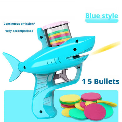 Kaiwatoy®Foam Disc Shooter, Foam Disc Launcher, Summer Activities, and Party Favors for Ages 6-12
