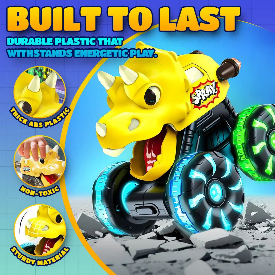 🦖 Dino Dash Press & Go Dinosaurier-Monster-Truck-Spielzeug