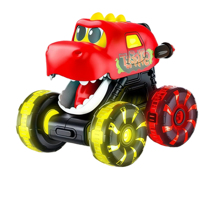 🦖 Dino Dash Press & Go Dinosaurier-Monster-Truck-Spielzeug