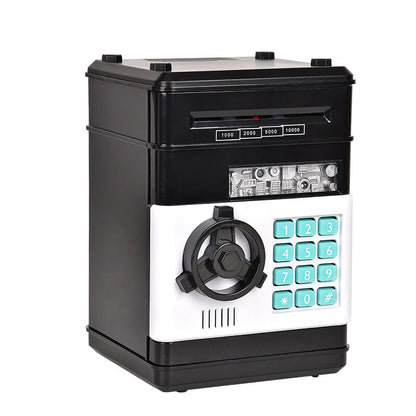 Kaiwatoy®Refasy Piggy Bank Cash Coin Can ATM Bank Electronic Coin Money Bank for Kids Age 3-12