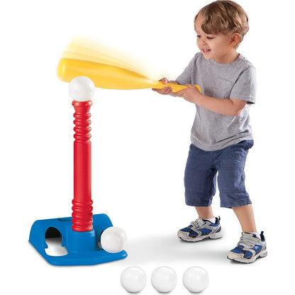 Kaiwatoy® T-Ball Set, Red, 4 Balls, for Toddlers Ages 18+ Months