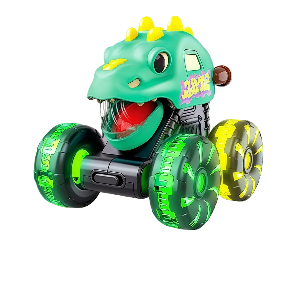 🦖 Dino Dash Press & Go Dinosaurier-Monster-Truck-Spielzeug