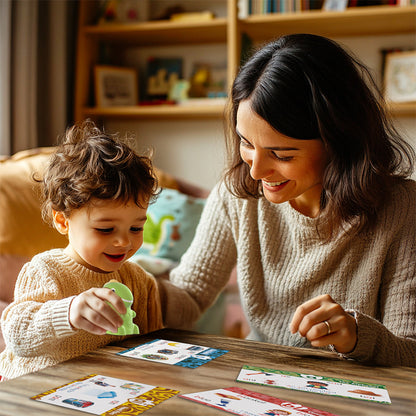 Interactive Talking Dinosaur Learning Flash Cards