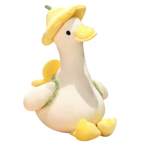 Kaiwatoy®Duck Duck Toy Duck Plush Doll Cuddly Pillow Bed Doll Birthday Gift for Girls