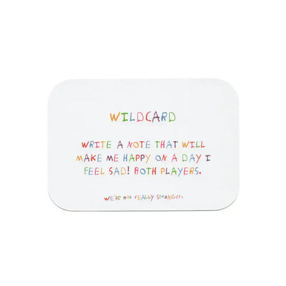 Kaiwatoy®We're Not Really Strangers Kids Edition - 150 Conversation & Activity Cards for Kids, Adults, & Teens