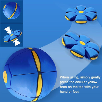 Kaiwatoy®Magic Ball, Kinder-Hüpfball, Eltern-Kind-Interaktion, frei zwischen zwei Formen umschaltbar, mit 6 Lichtern.